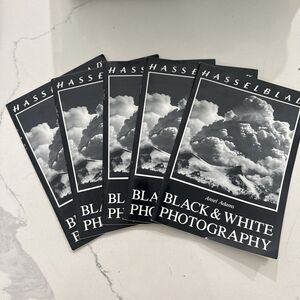 1980 Lot Of 5 Hasselblad Brochure Black & White Photography Ansel Adams Book